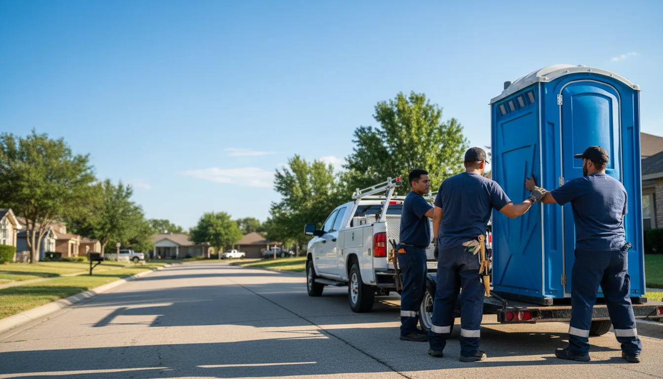 Portable Toilet Rental in Saint Paul, KS near me